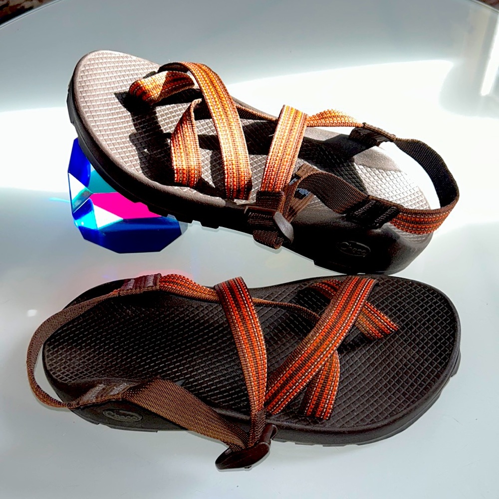 Chaco’s ZCloud sandals in the color SEAMRUST, Men’s size 9. NEVER WORN, no box